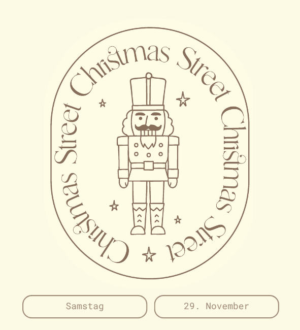 Christmas Street 2025 – SAMSTAG 29.11.25